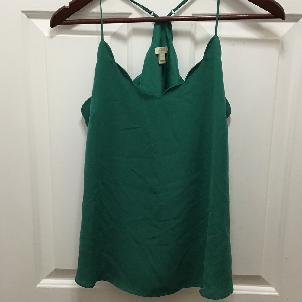 J. Crew Teal Camisole Top
